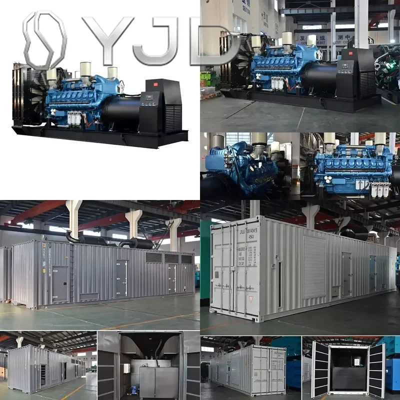 YJD 1250KW Weichai Generator Price 600V diesel Generator Factory Price 1250 kw Electricity Generation for Sale