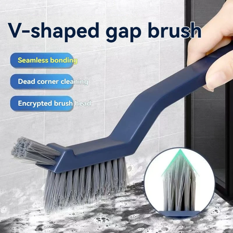 Cepillo multifuncional para limpiar rincones y grietas, herramienta mágica para eliminar manchas y suciedad en la cocina (1 unidad)