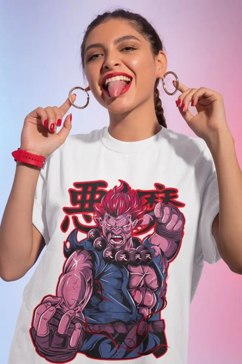 Maglietta Unisex Akuma Raging Demon