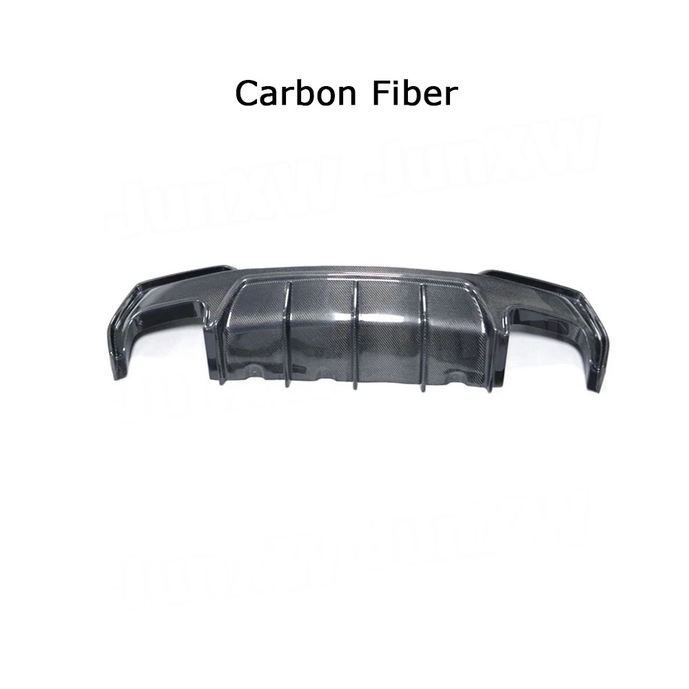 Carbon Fiber FRP Black MP Style Rear Bumper Lip Diffuser For BMW 4 Series G22 G23 2020+ Rear Diffuser Splitters Spoiler