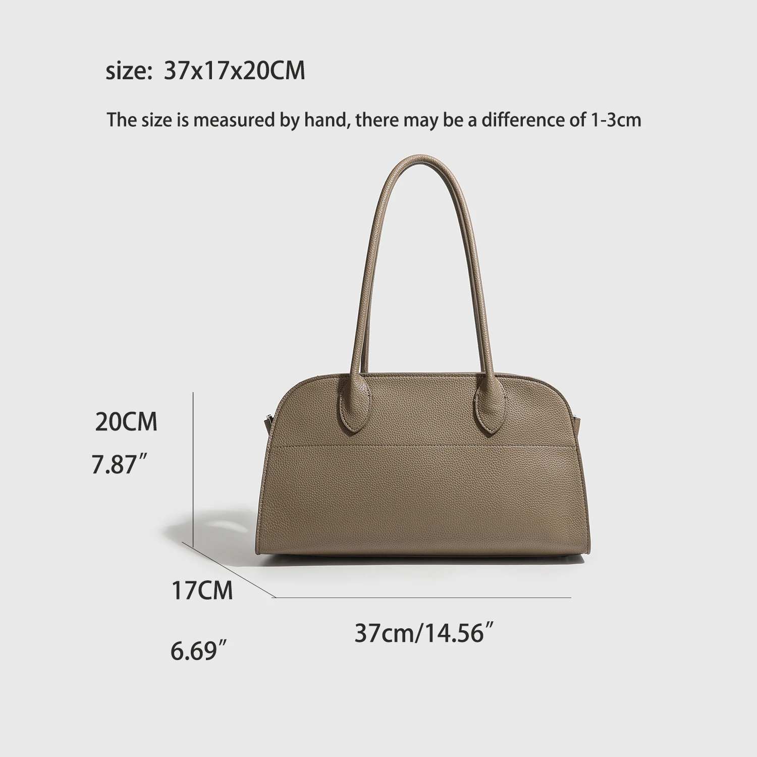 Litchi Grain Texture Tote Bag - огляд і ціна Leather Work Handbags For Women