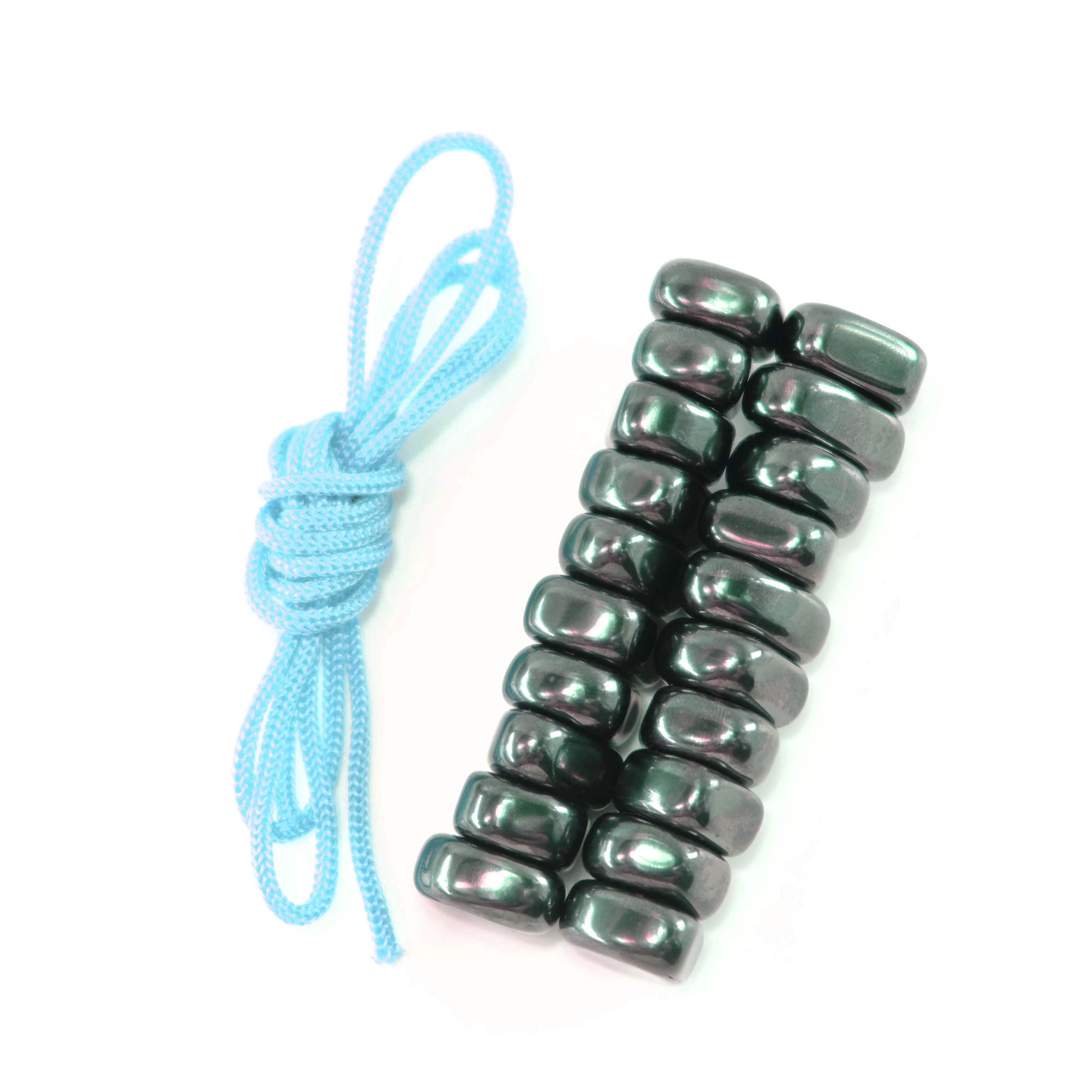 مغناطيس حجر المغناطيس الأسود غير المنتظم المصقول كتلة مغناطيسية متعددة الوظائف تخفيف التوتر العلاج التفاعل اللعب مغناطيس الثلاجة #1