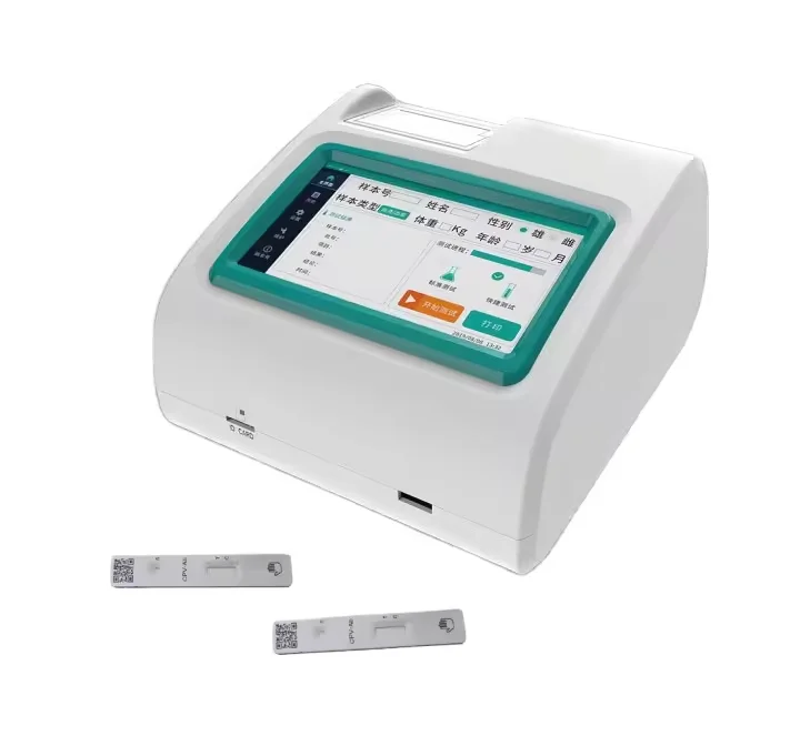 High quality portable Immunoassay analyzer machine For Cat And Dog With Canine  Analyzer Function