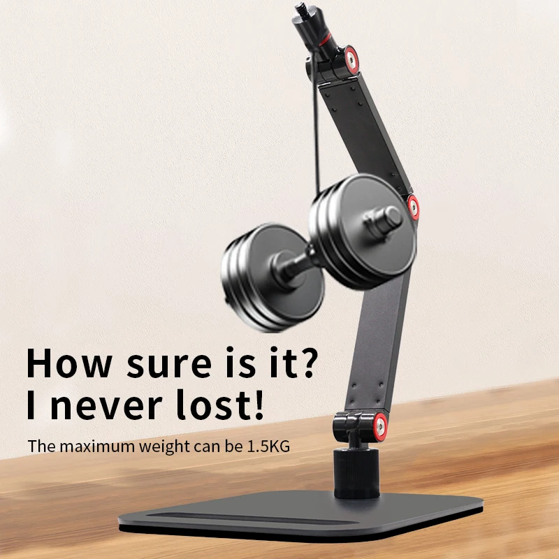 Adjustable Flexible Desktop Mic Boom Arm Holder For Office Studio Conference Recording Bulk