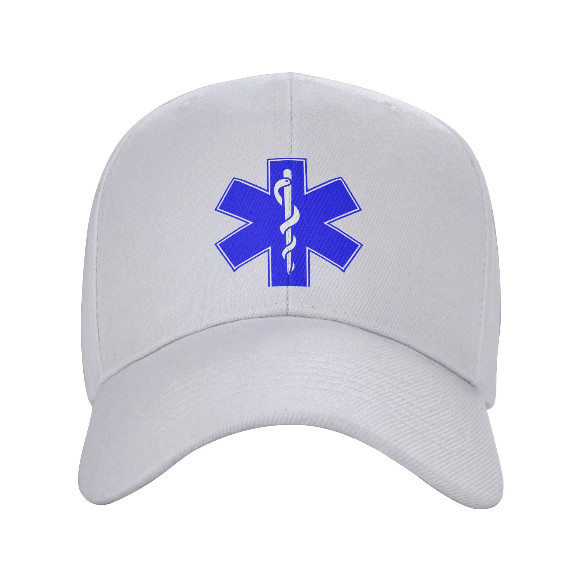 Emt Emergency Ambulance Curved Brim Baseball Cap Light Mature Style Hat Women's