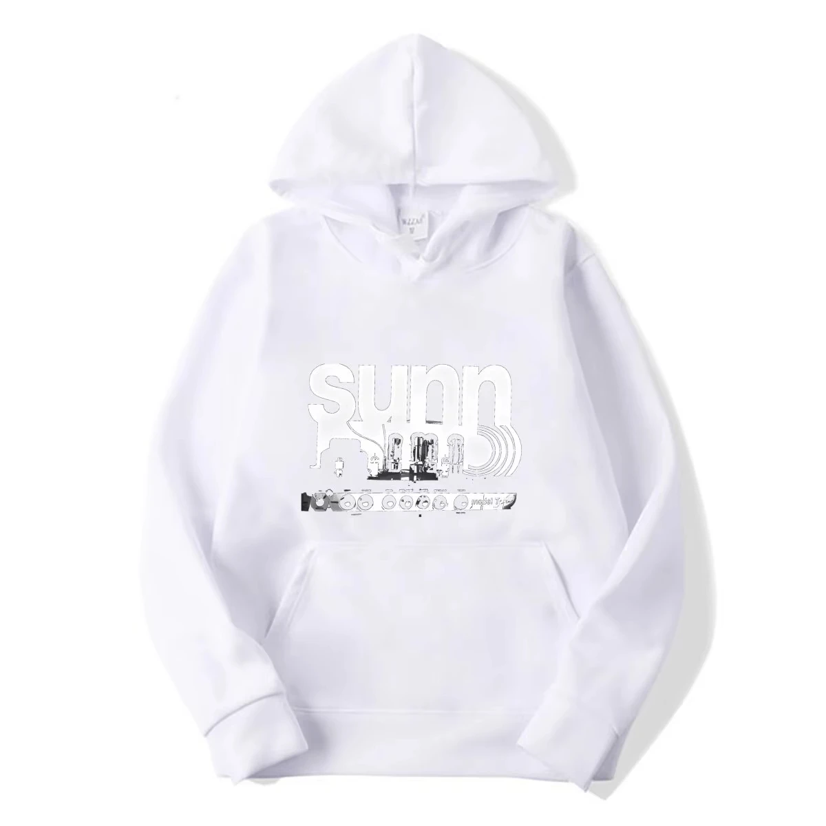 Sunn O Blacl هوديس للرجال مقاس NL2671 وأكمام طويلة #2