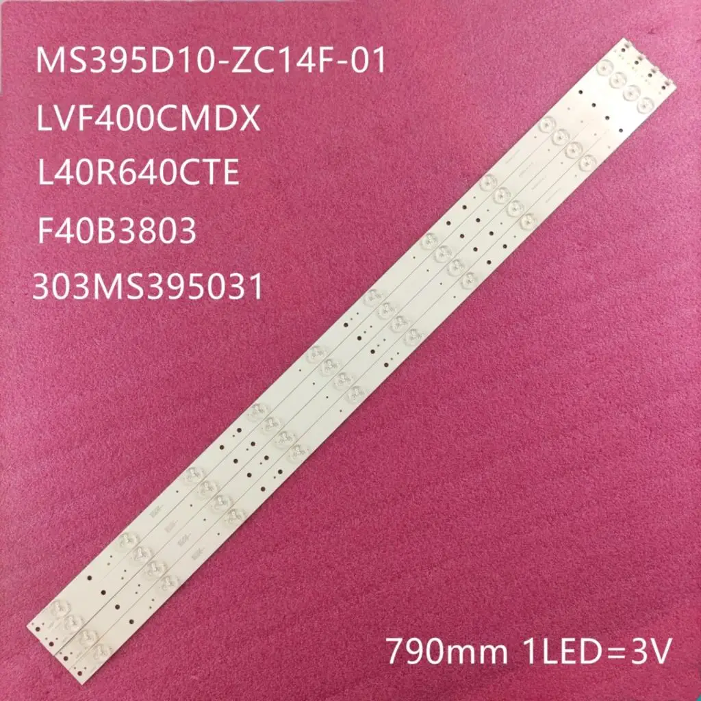 

LED backlight strip 10 lamp for 40" TV MS395D10-ZC14F-01 303MS395031 F40B3803 L40R640CTE LVF400CMDX 42SH1000 40FC3116 40FC3112