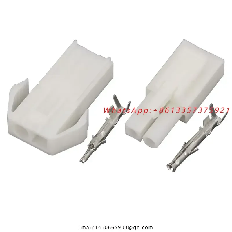 10 Sets EL-2P Small Electronic connector 4.5mm spacing, EL-4.5 2P Multipole Connectors Male and Female Plug +