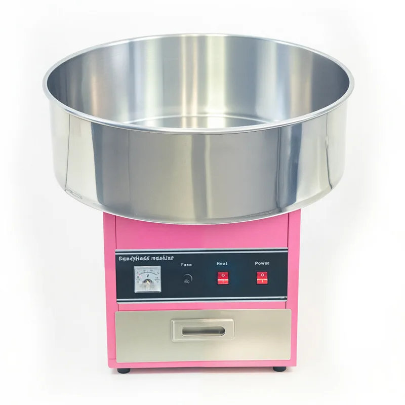 Small Household Cotton Candy Machine – Electric Portable Sugar-Crushing Machine for Commercial Street Vending