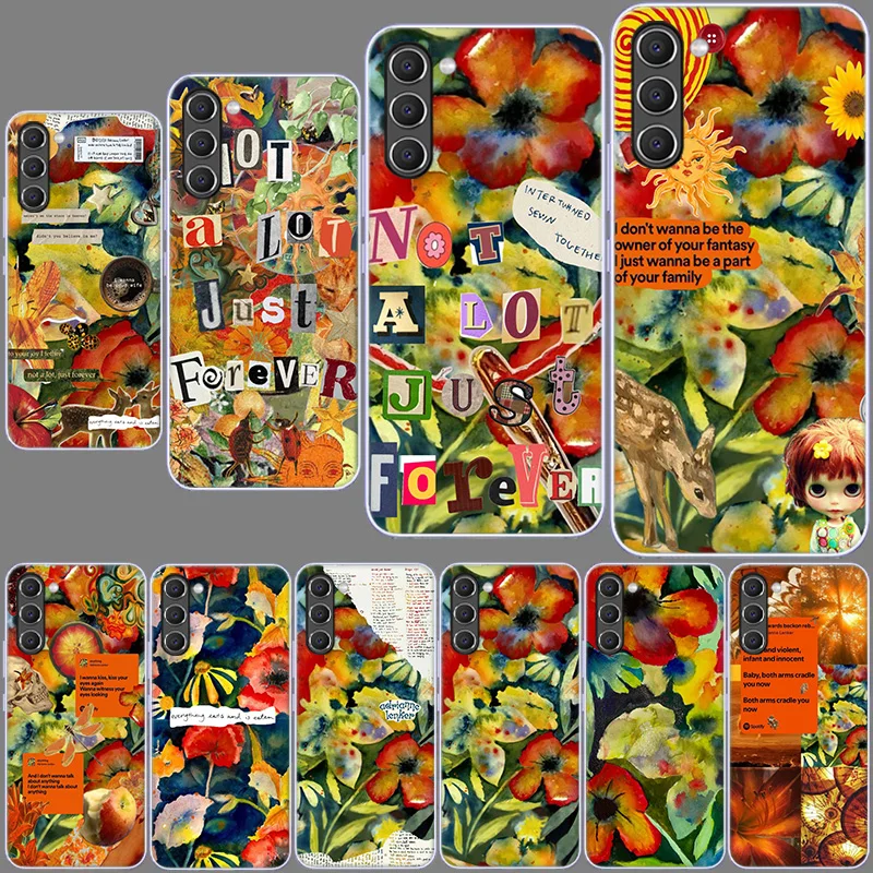 A-Adrianne L-Lenker Songs Album Art Phone Case for Samsung A54 A14 A24 A34 A17 A37 A57 A55 A35 A25 A15 A13 A23 A33 A53 A07 A05S
