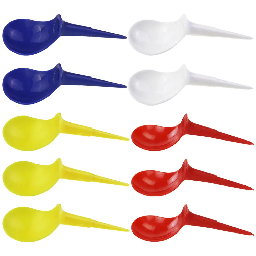 10Pcs Plastic Golf Tees Golfs Pegs Stands Stable Ball Holders for Maximum Distance Accurate Swing Golf Training Supplies