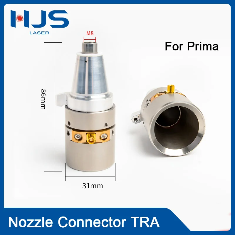 Han's Nozzle Connector TRA Laser Cutting Head Capacitive Sensor Probe - Compatible with Prima Laser Cutting Machine Accessories