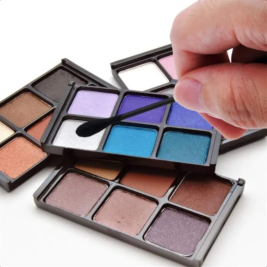 tifanso 200 Count Black Cotton Swabs Natural Black Double Tipped Cotton Buds CrueltyFree Ear Swabs ChlorineFree Hypoallergenic