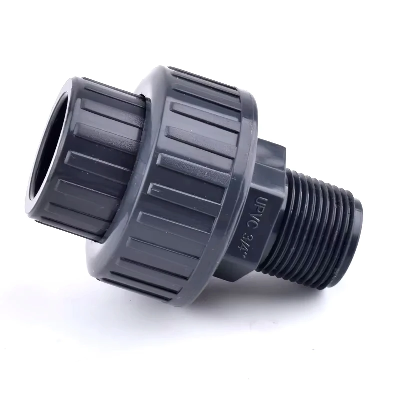 1/2 "~ 2" ذكر الموضوع UPVC الاتحاد انبوب ماء موصل ، حوض للأسماك أنبوب مشترك حديقة سقي أنظمة الري تركيبات