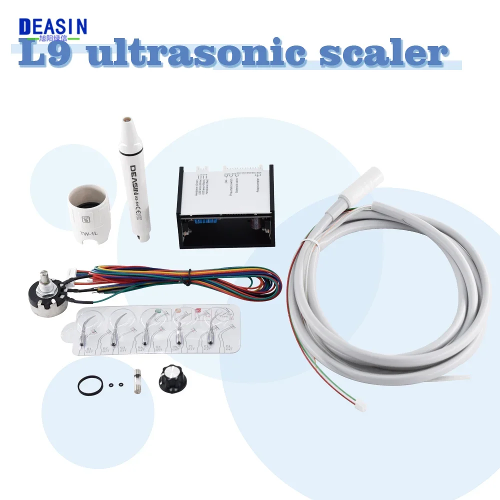 Den  tal Built in ultrasonic Piezo Scaler Ultra Scaler handpiece L9 Cleaning Teeth For Den  tal Unit Chair den tistry Equipment