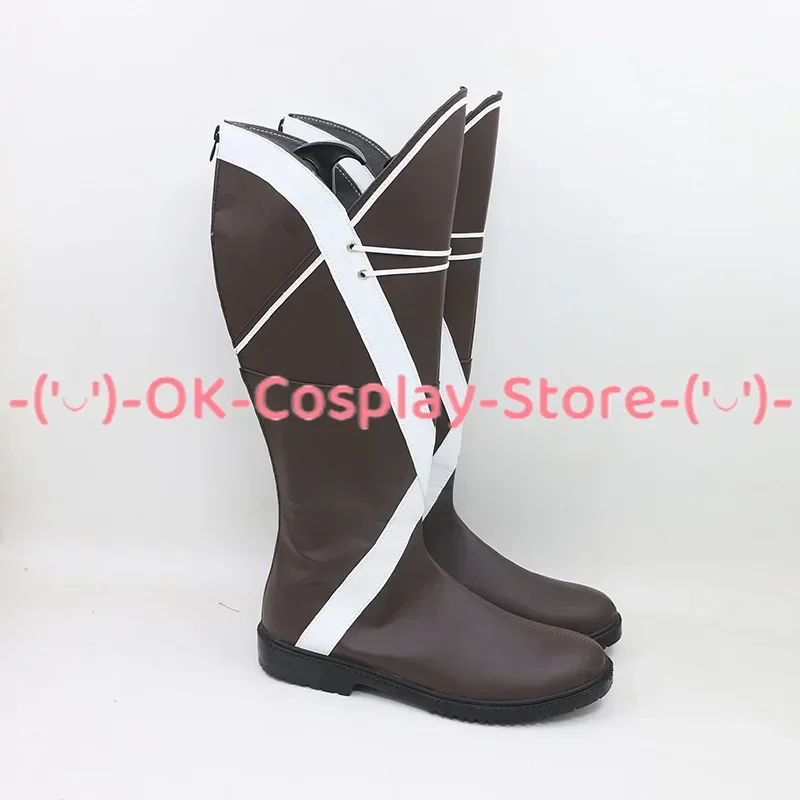 Rudeus Cosplay Shoes PU Leather Shoes Halloween Carnival Boots Cosplay Props Custom Made