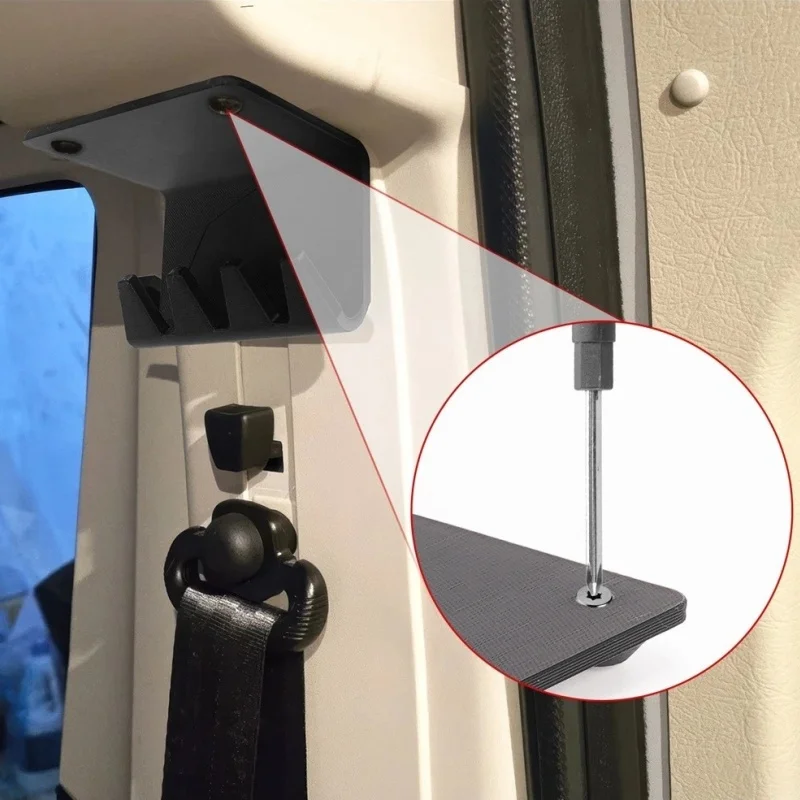 Universal Coat Hook RV Van B-Pillar Mount Hook Kit For Fiat Ducato Peugeot Boxer Citroen Jumper Motorhome Accessories