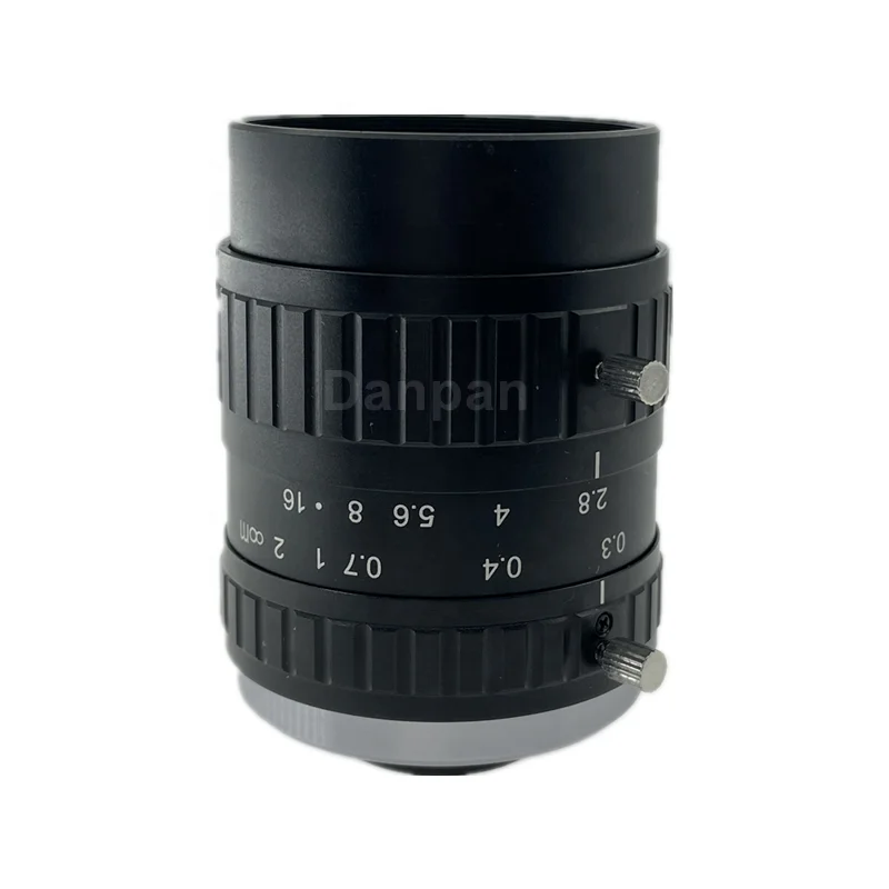 Объектив для промышленной камеры 25 МП, объектив FA 50 мм F2,8 1,1 дюйма, объектив машинного зрения с низким уровнем искажений и креплением C