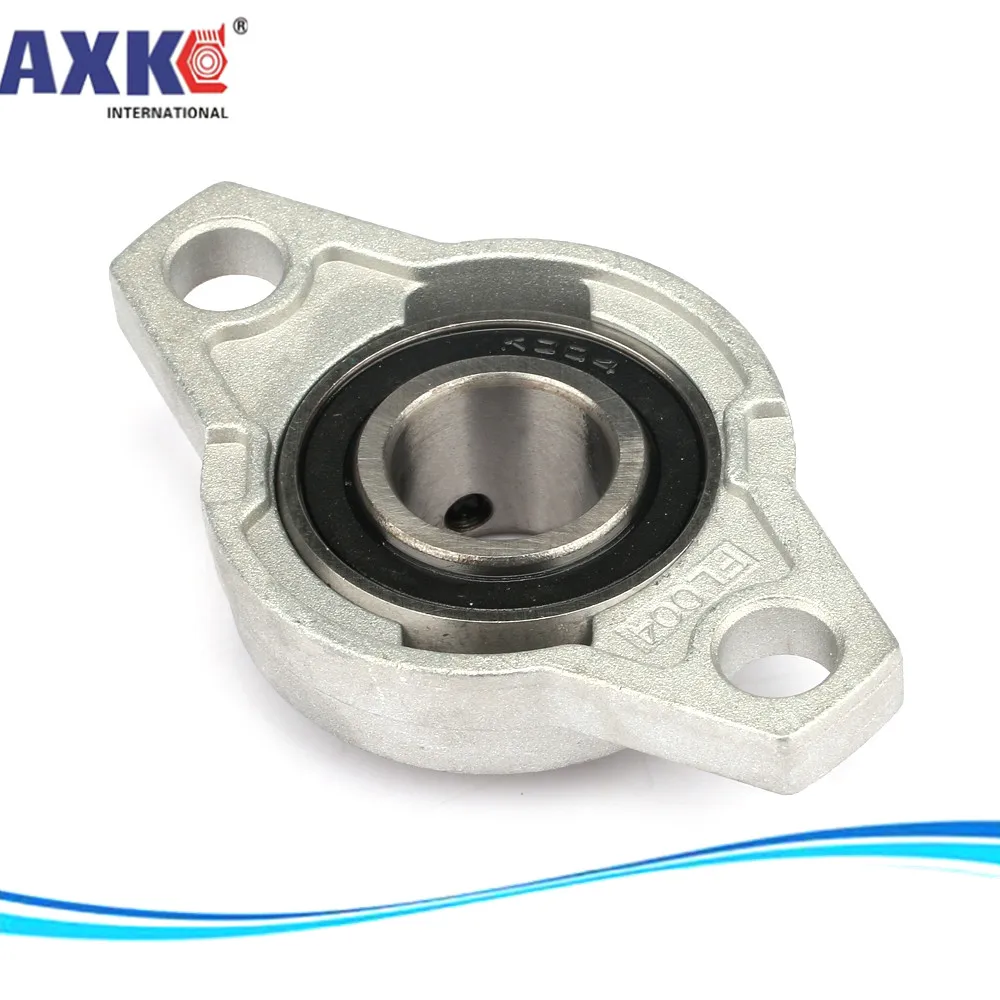 20 mm caliber zinc-aluminum alloy bearing KFL004 flange bearing with pillow block wholesale free shipping