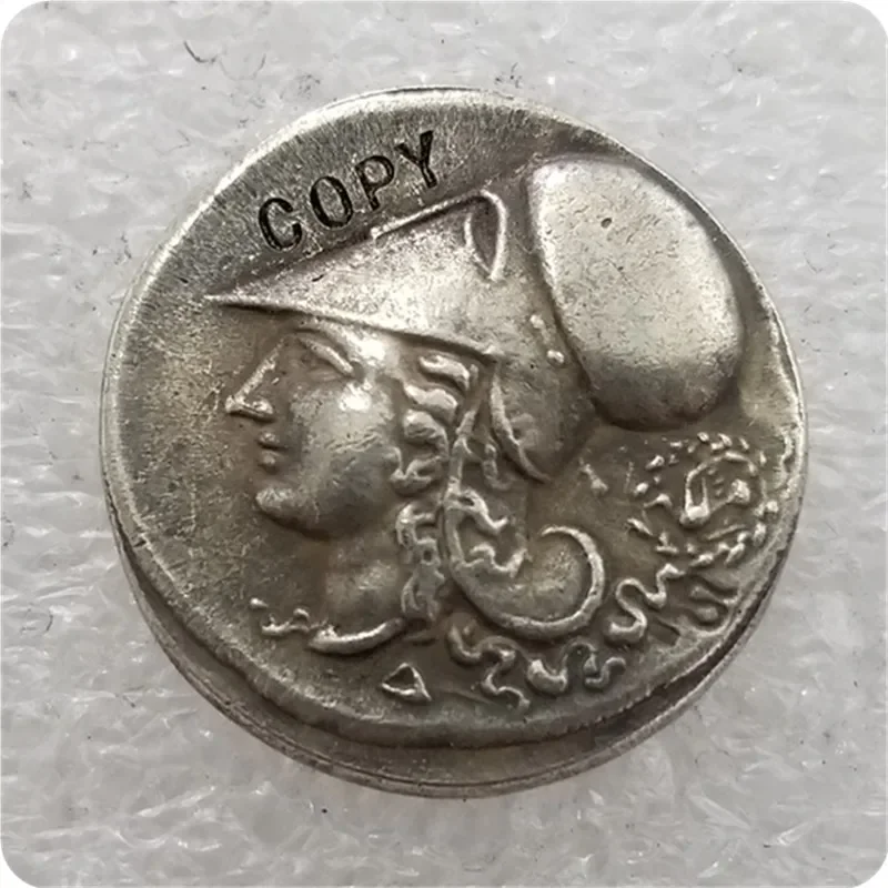 Type:#18 ANCIENT GREEK Athena fly horse COIN COPY commemorative coins-replica coins medal coins collectibles