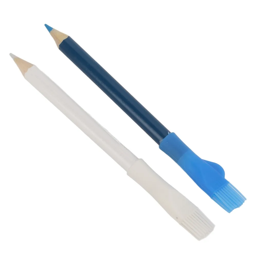 8pcs Premium Clear Lines Tailors Chalk Wide Application With Brush Fabric Pencil Sewing Chalk For Quilting