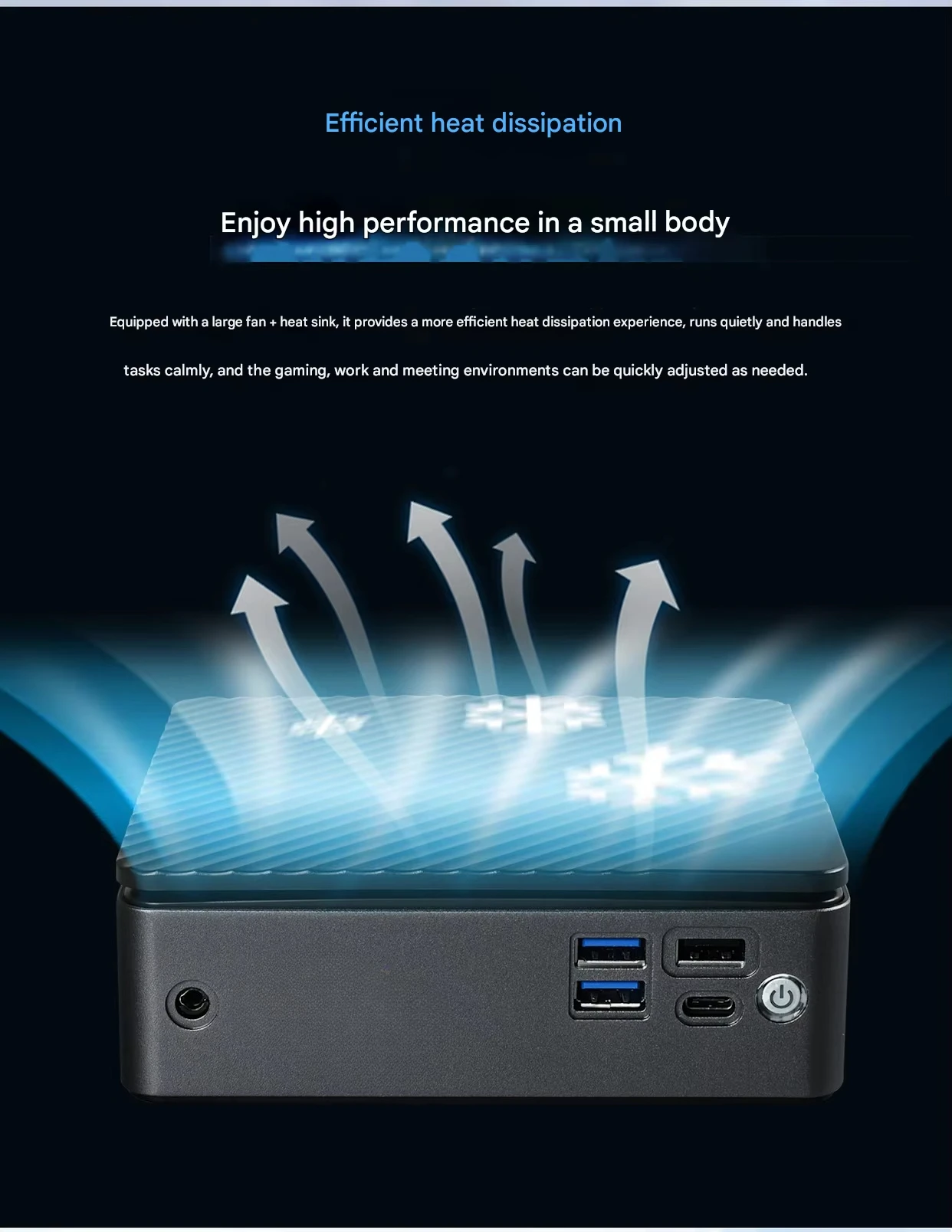 كمبيوتر مكتبي صغير N100 للألعاب 4K Ultra HD USB3.2 DDR4 32GB RAM GDDR4 8GB ذاكرة فيديو 2.5G LAN I7 N150 Mini Pc #4