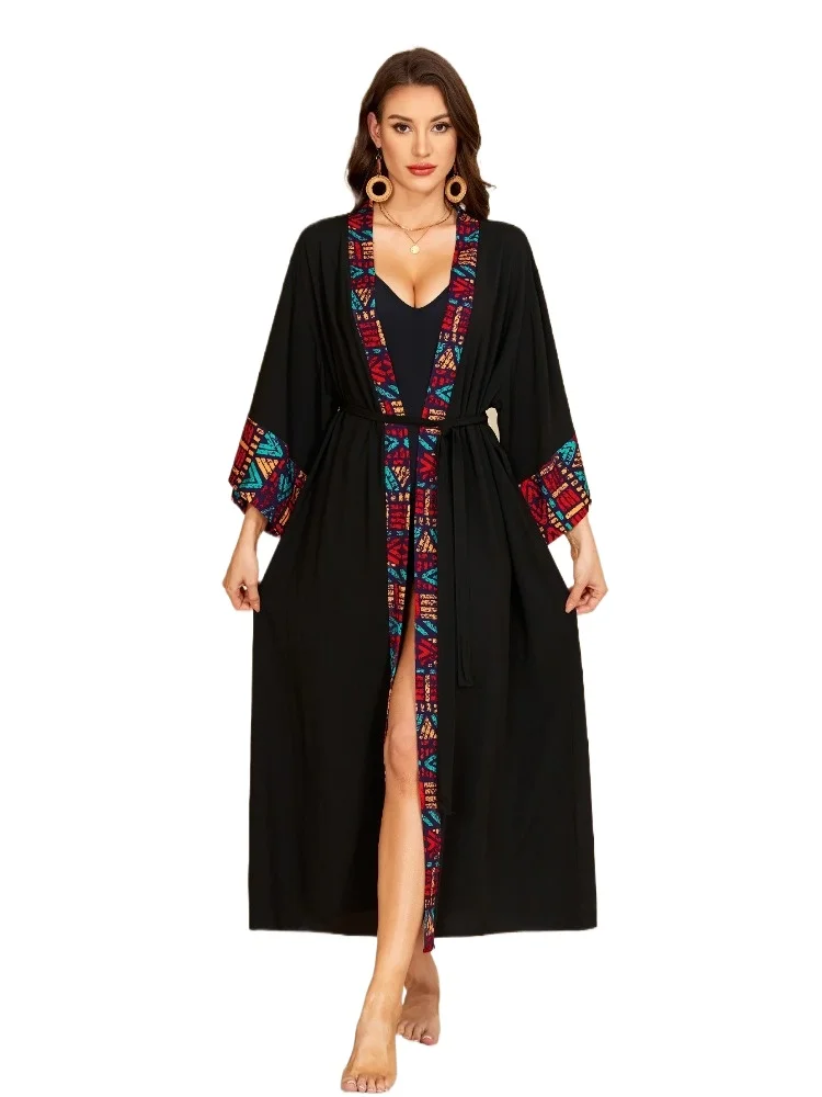 

2026 элегантные кимоно Breezy Lane для женщин, купальник, пляжная накидка, купальник, кардиган, лето