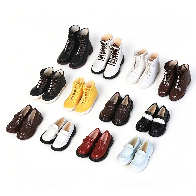 Doll Shoes OB22 High Top Boots for Dolls BJD 6 Point Shoes Replacement Fashion Doll Shoes Accessories