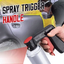 Spray Adaptor Aerosol Spray Can Trigger Gun with Grip Handle Paint Care Aerosol Sprays Gun Car Maintenance Tool Care Accessories