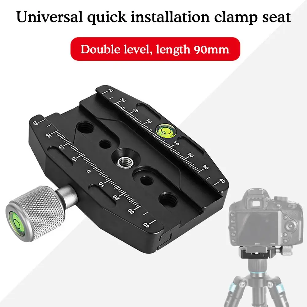 Quick Release Clamp 50mm/70mm/90mm/110mm for Arca Swiss Style Plate for Tripod Ballhead Universal Quick-Change Seat Monopod Head