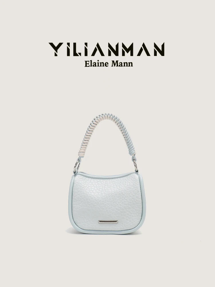 

Elegant Elanman Women's Handbag Fashionable Lunchbox Design Versatile Single Shoulder Crossbody Bag for Young Adults