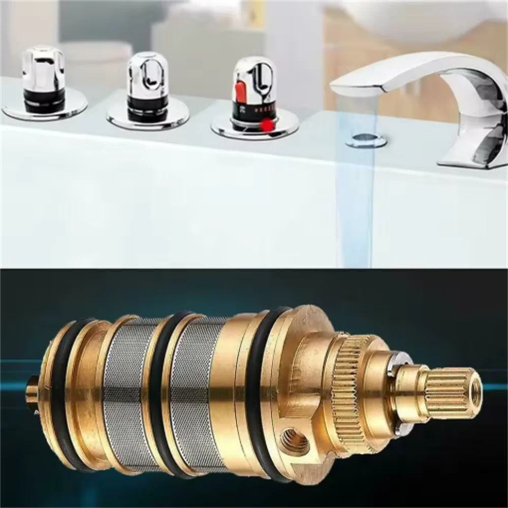 Domestic Thermostatic Valve Solar Thermostat Temperature Regulation Hot And Cold Core Nuclear Valve for Home Use