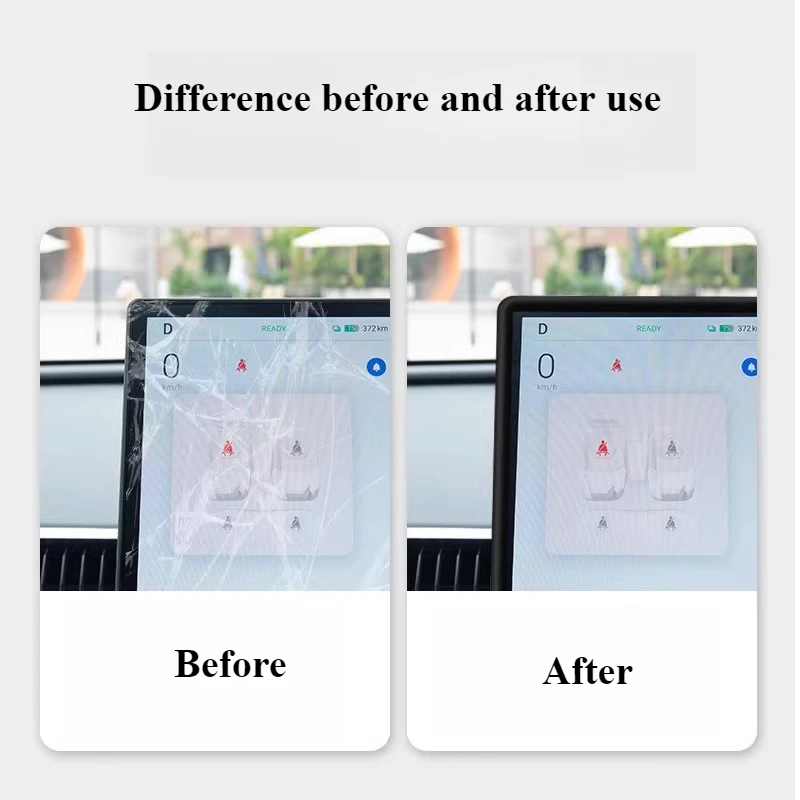 For Xiaopeng P7 + Screen Protective Cover, Central Control Navigation Frame, Silicone Artifact, Special Accesorios Para Auto Car