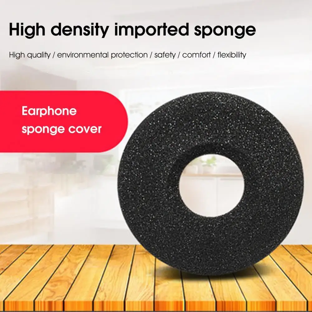 Square Oval Headphone Earpads Replacement Soft Breathable Professional Noise Cover Full Size Earpads for H251/261