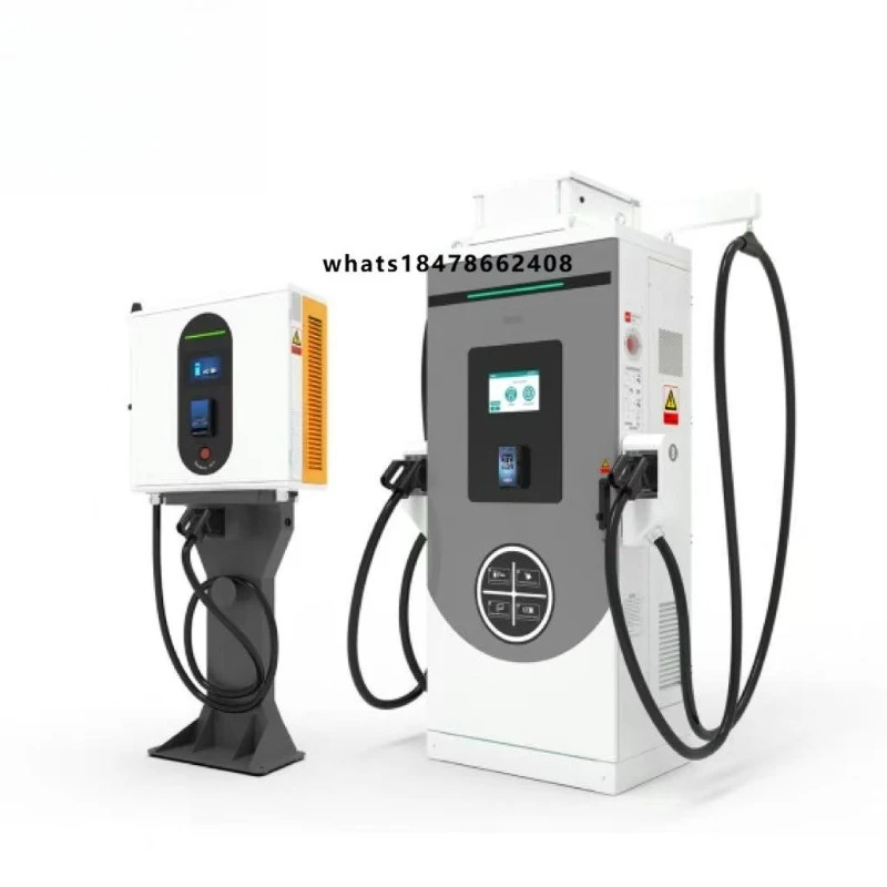 

New YLUXD40KE 40kW Integrated DC Fast EV Charger 1-Gun 200-1000V CCS/CHAdeMO/GBT OCPP1.6J 7'' Screen CE Certified IP55 2-Year
