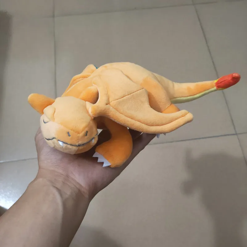 

Takara Tomy Sleep Pokemon Charizard Plush Toy Soft Stuffed Animal Doll for Kids Xmas Gifts 25cm