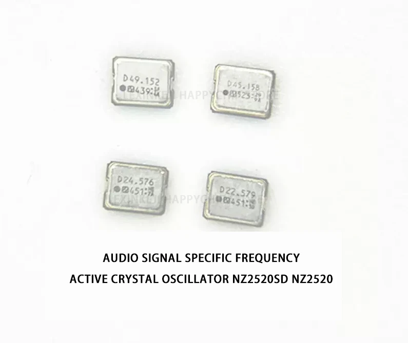 

22.5792M 24.576M 45.1584M 49.152M Active crystal oscillator NZ2520SD Low jitter low phase noise NZ2520 100% New original