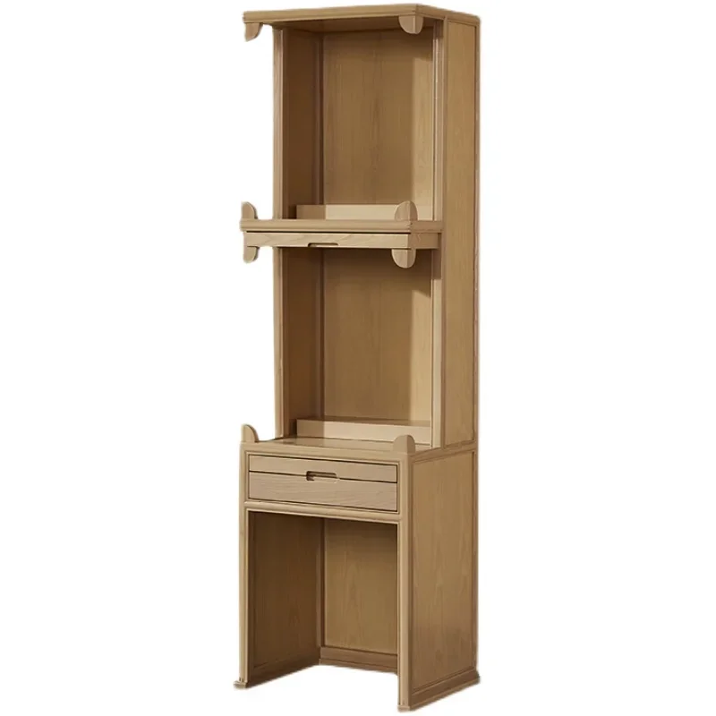 

Solid Wood Buddha Shrine God of Wealth Shrine Clothes Closet Landlord Altar Cabinet