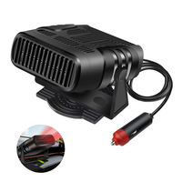Portable Car Heater Fast Heating Cooling Fan 360 Degree Rotation Auto Demister 120W/200W Portable Windshield Defroster Dual Use