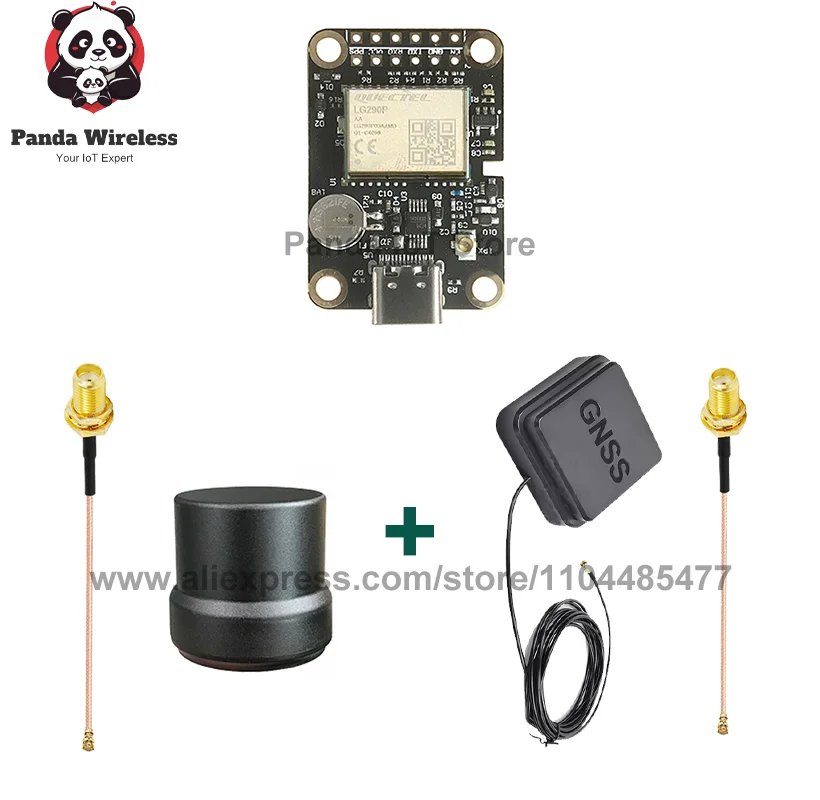 RTK 모듈 LG290P EM290PD1 다중 위성 시스템, 추가 안테나 옵션 포함 GPS GLONASS BDS 갈릴레오 L1 L2 L5 기지국용