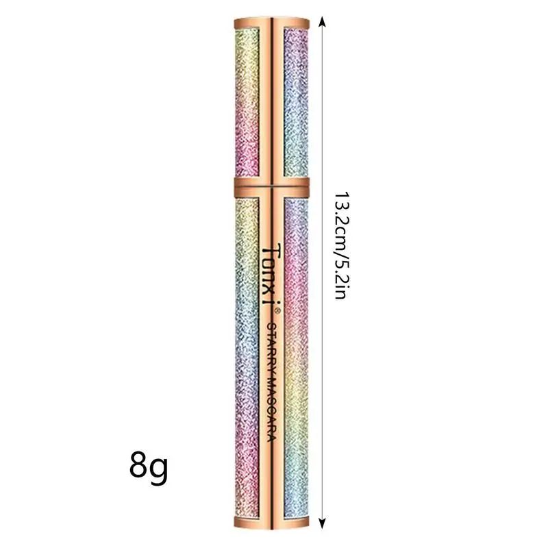 Máscara voluminosa de larga duración, maquillaje de ojos, alargamiento de pestañas, resistente al agua, para voluminizar