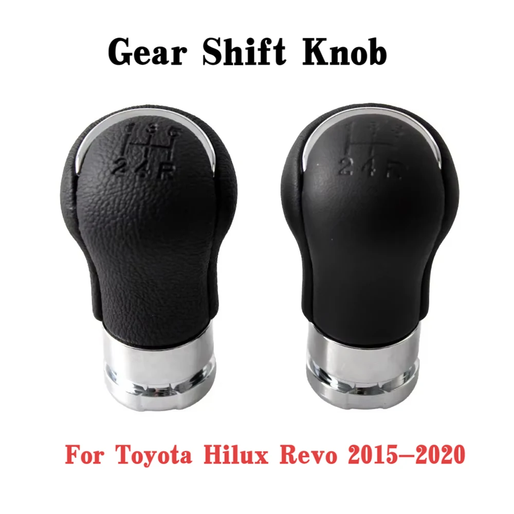For Toyota Hilux Revo 2015-2020 Models 5/6 Speed Gear Shift Knob Manual Transmission Shifter Lever Change Car Accessory