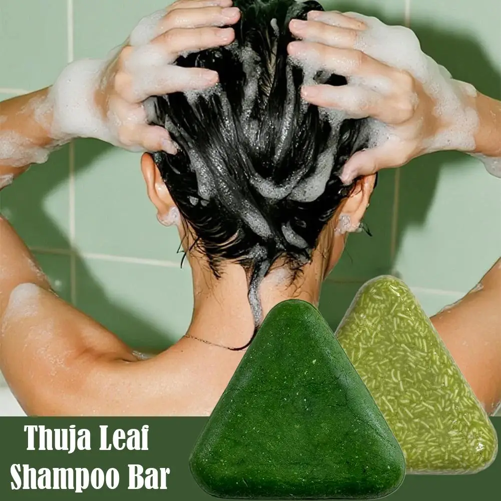 120 グラム Platycladus Leaf Usnea Grass Hair Soap ハーブ抗毛髪石鹸製品シャンプー手作り脱毛強化栄養 X4J6