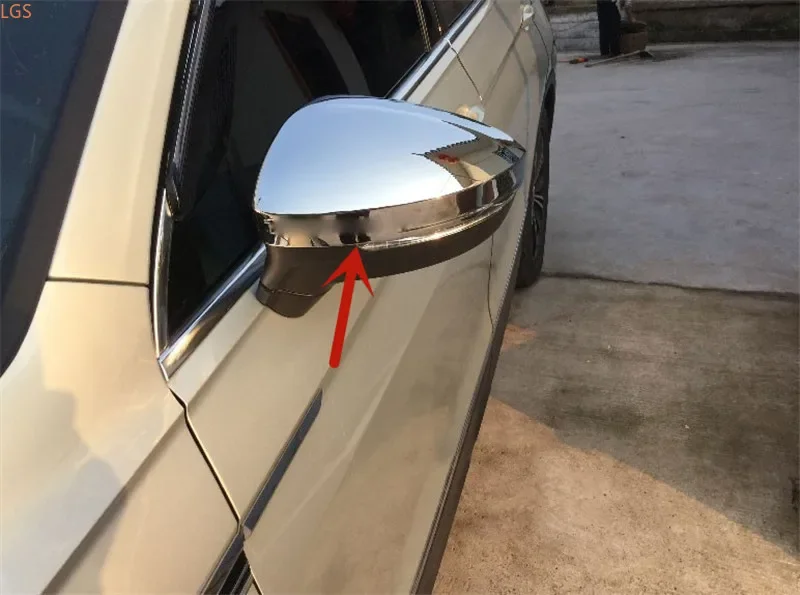 

For Volkswagen TAYRON 2018-2019 High-quality ABS Chrome Rearview mirror cover Anti-scratch protection decoration car accessories