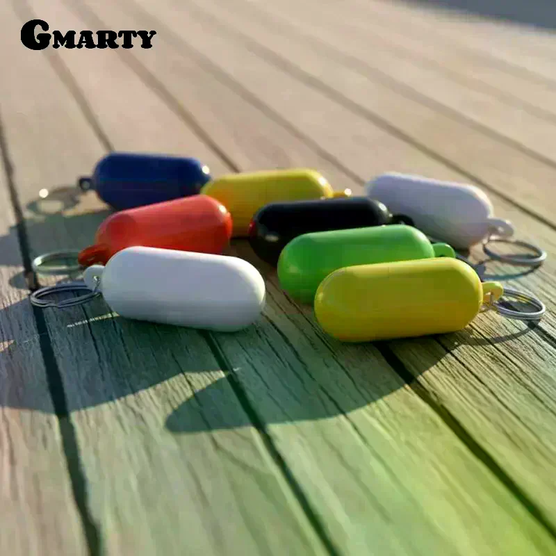 New Plastic Boat Kayak Floating Keyring Replacement Marine Sailing Boat Float Keychain Boat Accessory Floating Keychain