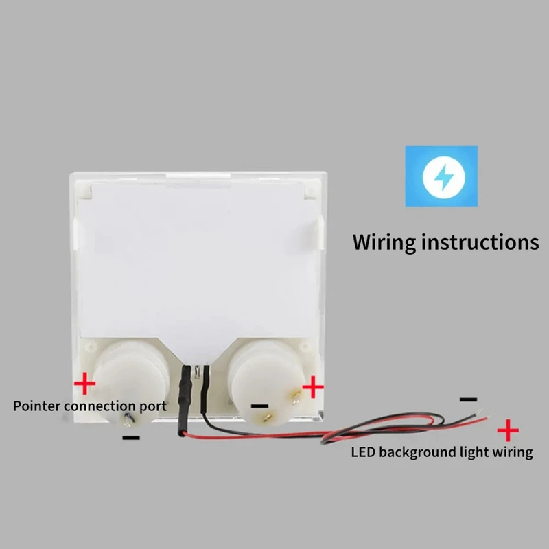 1 PCS Standing Wave Ratio SWR Watt Meter Radio Power Meter Transmitter With Backlight Plastic SWR Watt Meter