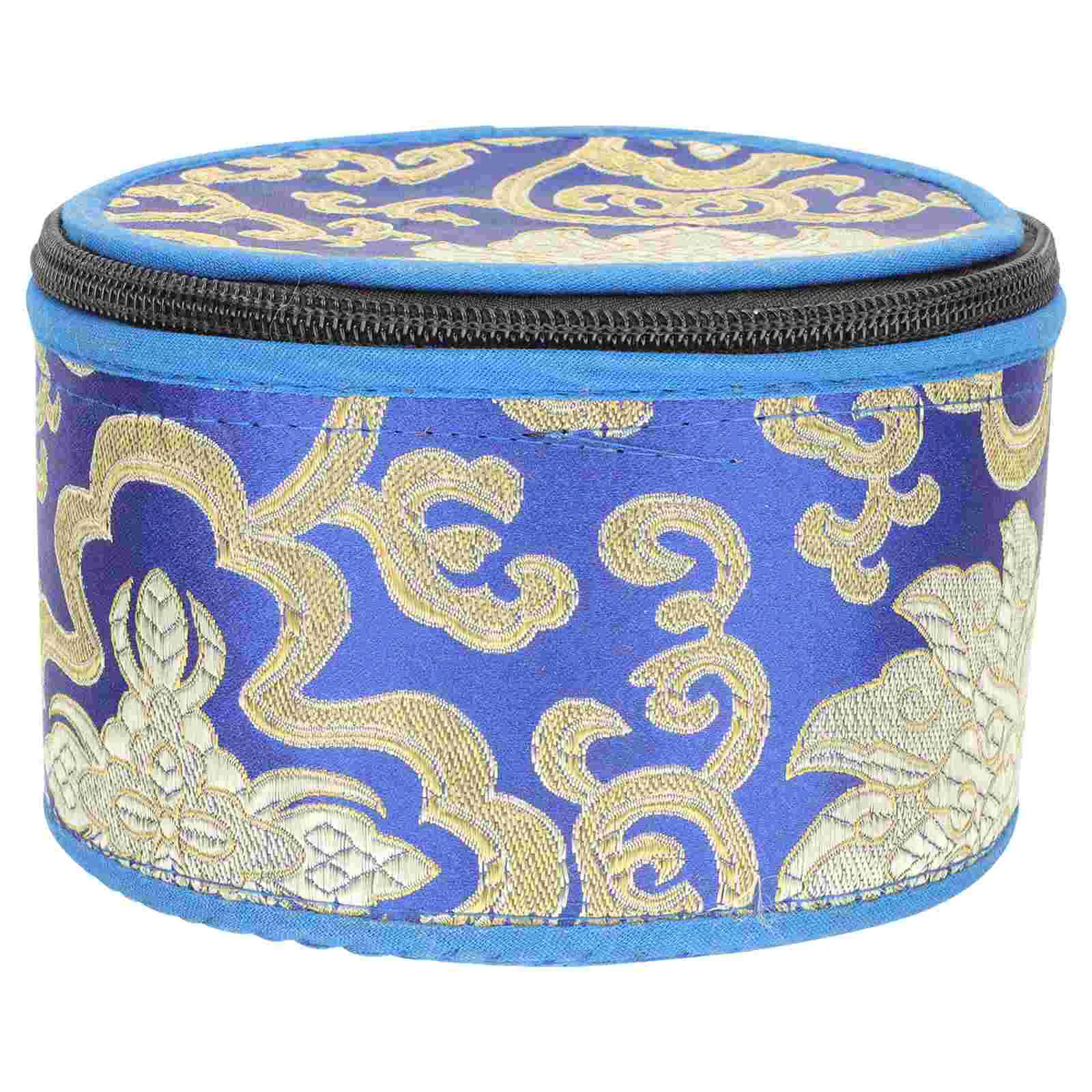 

Bowl Case Sound Container Singing Bag Tibetan Small Storage Cotton Meditation