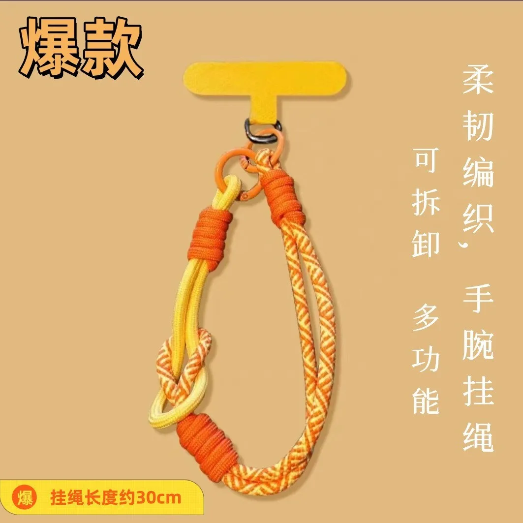 

1 шт., ремни для мобильного телефона, подвесной шнур, ремешок для мобильного телефона, короткий ремешок на запястье, очаровательная цепочка с защитой от потери для женщин, брелок, кулон