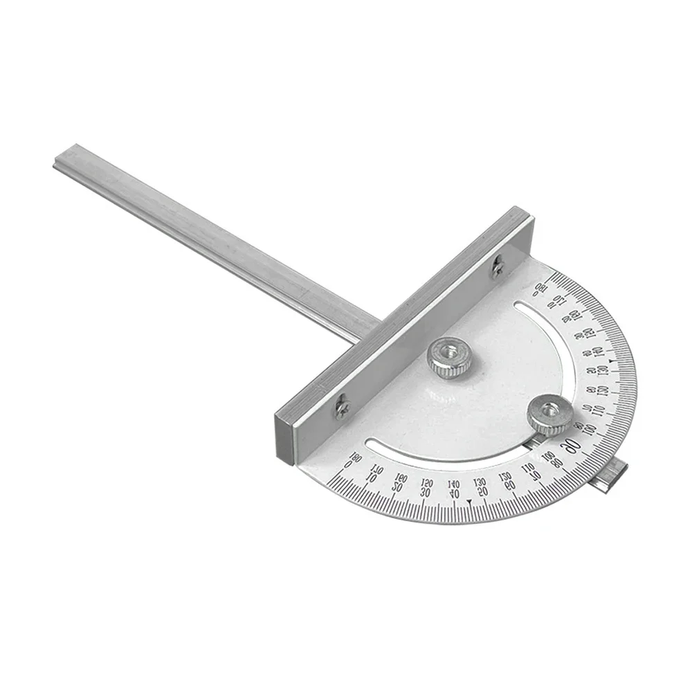 テーブルソー角度定規メーター測定分度器定規 180 度ゲージゴニオメーターステンレス鋼木工測定ツール
