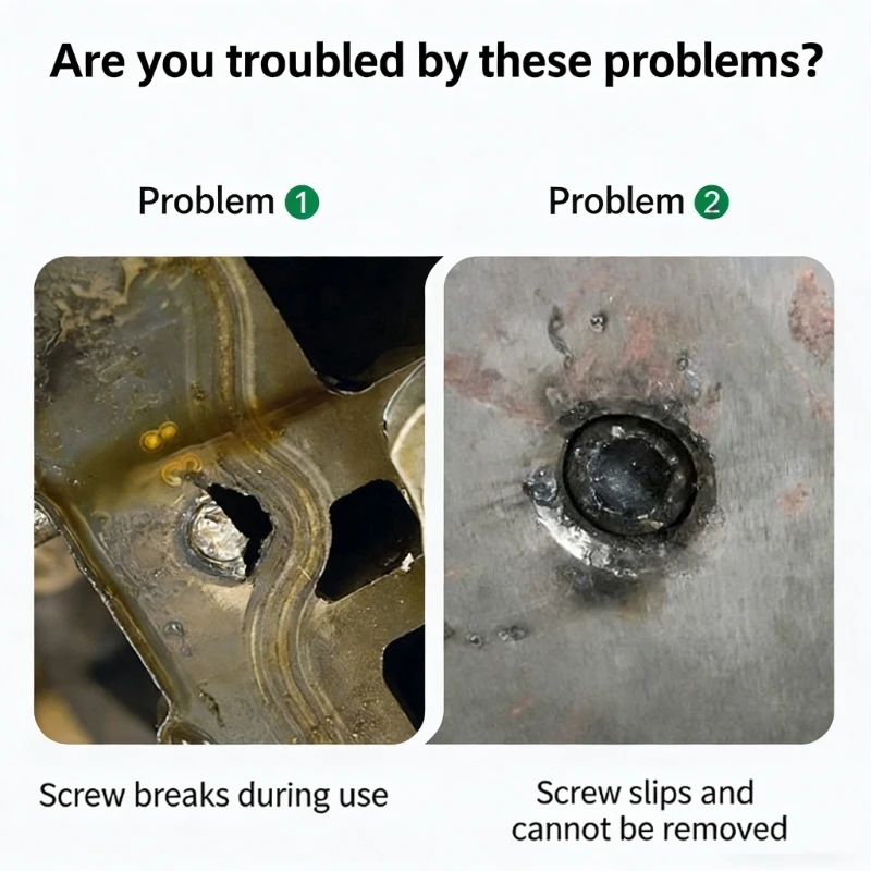 

Y6GD Инструмент для снятия сломанных винтов с двойной головкой, компактный размер для механического ремонта и проектов по